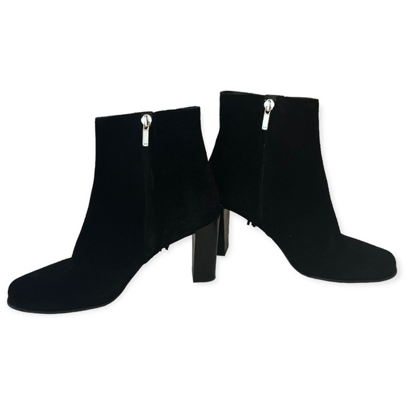KAREN MIlLEN Black Tassle Suede Ankle Boots Size 39/8 - Picture 6 of 9